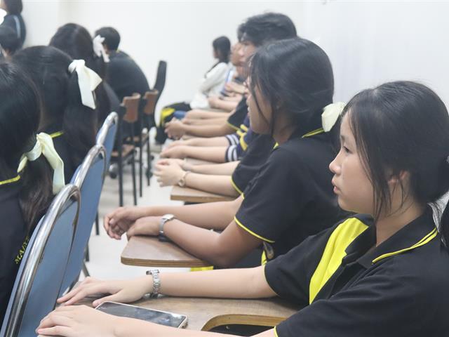 คณะวิศวกรรมศาสตร์ ม.พะเยา เปิดบ้านต้อนรับนักเรียนโรงเรียนแม่จันวิทยาคม  เสริมประสบการณ์เรียนรู้คณิตศาสตร์สู่โลกวิศวกรรม