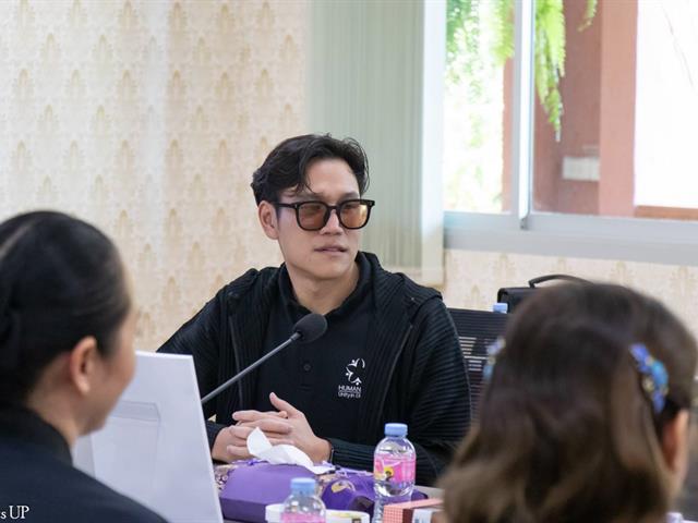 คณะศิลปศาสตร์ให้การต้อนรับคณะศึกษาดูงานด้านการบริการวิชาการ คณะมนุษยศาสตร์ มหาวิทยาลัยเกษตรศาสตร์