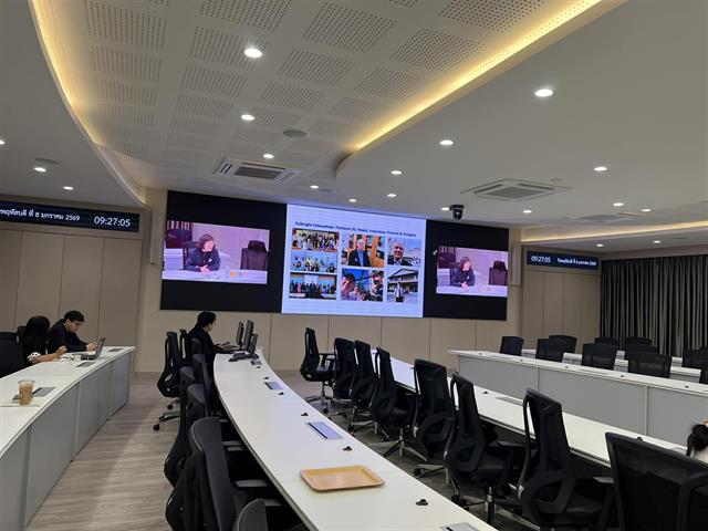 คณะทันตแพทยศาสตร์ มหาวิทยาลัยพะเยา ส่งบุคลากรเข้าร่วมโครงการบรรยายพิเศษ Crafting a Competitive Fulbright Research Proposal