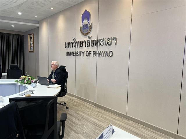 คณะทันตแพทยศาสตร์ มหาวิทยาลัยพะเยา ส่งบุคลากรเข้าร่วมโครงการบรรยายพิเศษ Crafting a Competitive Fulbright Research Proposal