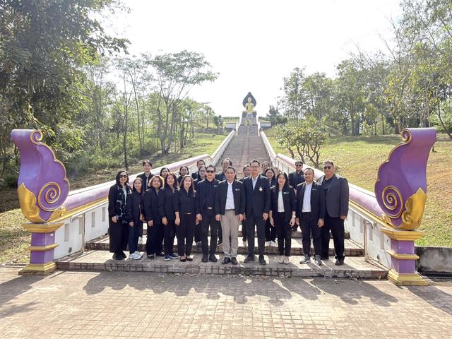 ม.พะเยา ต้อนรับคณะผู้บริหาร มทร.กรุงเทพ ศึกษาดูงานแลกเปลี่ยนแนวทางบริหารจัดการเพื่อพัฒนาองค์กร