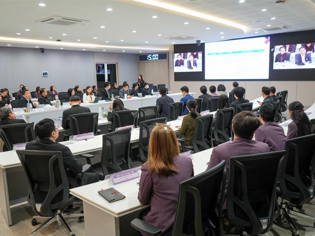  ม.พะเยา ดำเนินการติดตามและประเมินผลการดำเนินงานหัวหน้าส่วนงาน ประจำปีงบประมาณ พ.ศ. 2568