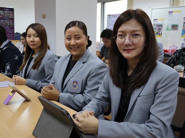 วิทยาลัยการจัดการ หลักสูตรการศึกษามหาบัณฑิต สาขาวิชาการบริหารการศึกษา จัดนิทรรศการและนำเสนอผลการฝึกปฏิบัติวิชาชีพการบริหารการศึกษาในสถานศึกษา ภาคเรียนที่ 2/2568