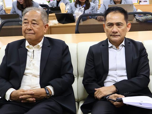 วิทยาลัยการจัดการ หลักสูตรการศึกษามหาบัณฑิต สาขาวิชาการบริหารการศึกษา จัดนิทรรศการและนำเสนอผลการฝึกปฏิบัติวิชาชีพการบริหารการศึกษาในสถานศึกษา ภาคเรียนที่ 2/2568