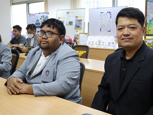 วิทยาลัยการจัดการ หลักสูตรการศึกษามหาบัณฑิต สาขาวิชาการบริหารการศึกษา จัดนิทรรศการและนำเสนอผลการฝึกปฏิบัติวิชาชีพการบริหารการศึกษาในสถานศึกษา ภาคเรียนที่ 2/2568