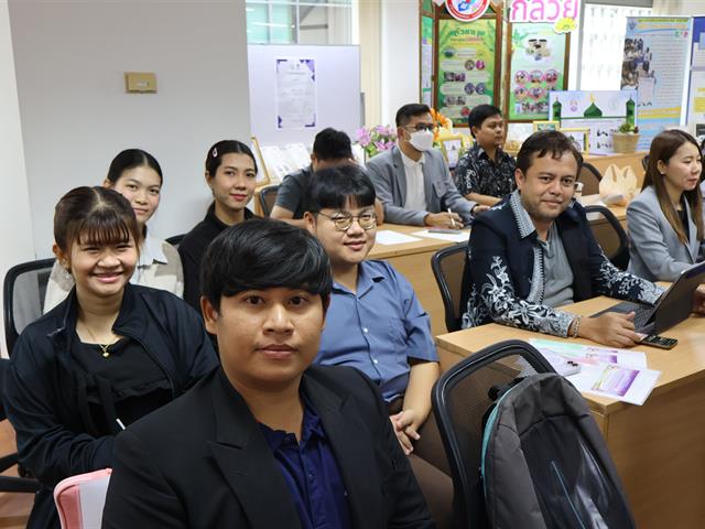 วิทยาลัยการจัดการ หลักสูตรการศึกษามหาบัณฑิต สาขาวิชาการบริหารการศึกษา จัดนิทรรศการและนำเสนอผลการฝึกปฏิบัติวิชาชีพการบริหารการศึกษาในสถานศึกษา ภาคเรียนที่ 2/2568