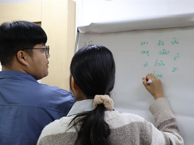 วิทยาลัยการจัดการ หลักสูตรการศึกษามหาบัณฑิต สาขาวิชาการบริหารการศึกษา รายวิชาความเป็นผู้บริหารการศึกษามืออาชีพ เปิดพื้นที่แลกเปลี่ยนเรียนรู้ผ่านกระบวนการ Brainstorming