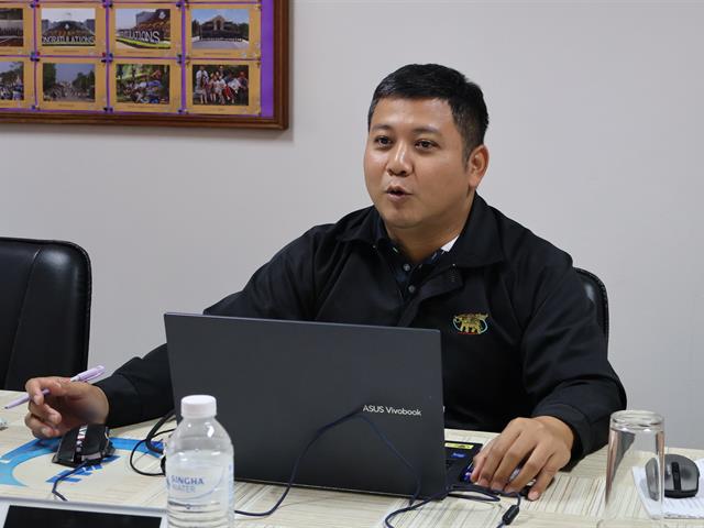 หลักสูตรปรัชญาดุษฎีบัณฑิต สาขาวิชาการบริหารการศึกษา  การนำเสนองานวิจัยของนิสิตระดับปริญญาเอก ในรายวิชาสัมมนา  2