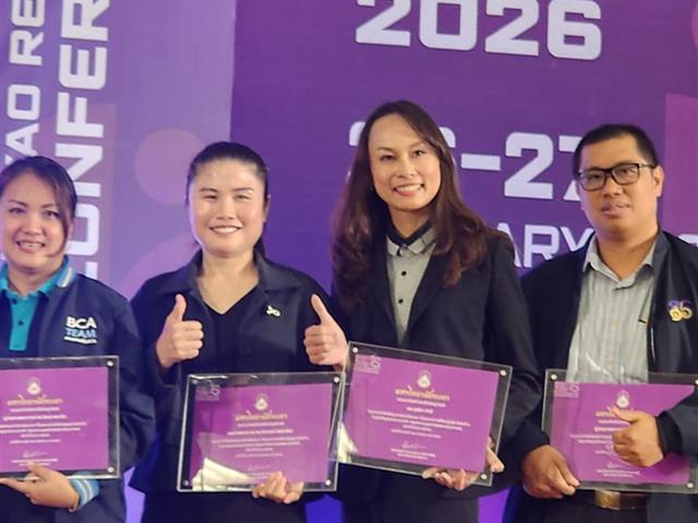 คณะศิลปศาสตร์ร่วมสะท้อนบทบาทมหาวิทยาลัยเชิงพื้นที่ ขับเคลื่อน SDG และคว้า 2 รางวัลโดดเด่น ในการประชุมวิชาการระดับชาติ “พะเยาวิจัย” ครั้งที่ 15