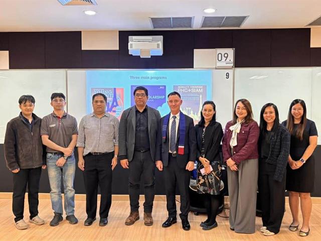 มหาวิทยาลัยพะเยาต้อนรับ Campus France Thailand 