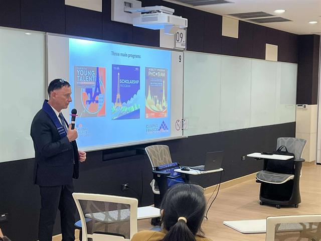 มหาวิทยาลัยพะเยาต้อนรับ Campus France Thailand 