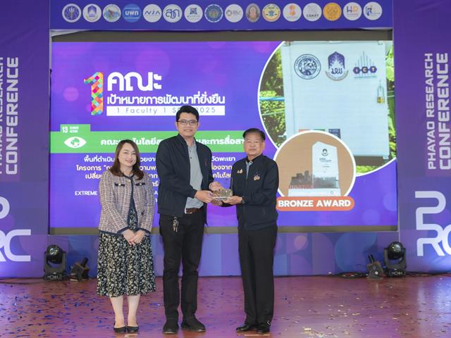 ม.พะเยา จัดประชุมวิชาการ พะเยาวิจัย ครั้งที่ 15 ภายใต้หัวข้อ “SDG Global Connect : Learning from Best Practices” พร้อมมอบรางวัล "1 คณะ 1 SDG" ขับเคลื่อนเป้าหมายการพัฒนาที่ยั่งยืน