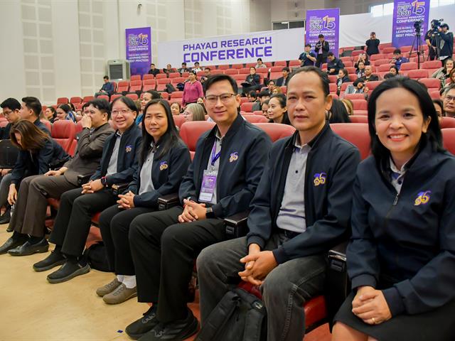 วิทยาลัยการศึกษา คว้าโล่รางวัลระดับ “Gold” และรางวัลนักวิจัยดีเด่น ในการประชุมวิชาการระดับชาติพะเยาวิจัย ครั้งที่ 15