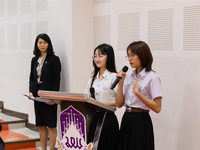 คณะศิลปศาสตร์ร่วมต้อนรับผู้แทนจากสถานเอกอัครราชทูตฝรั่งเศส โครงการเสริมสร้างความร่วมมือด้านวัฒนธรรมและภาษา