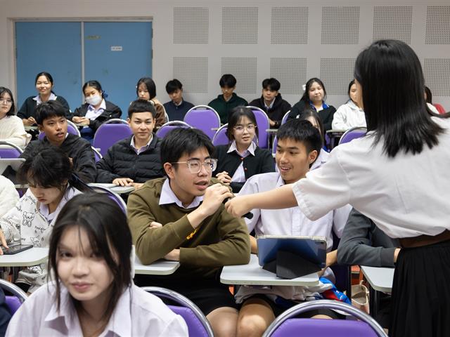 คณะศิลปศาสตร์ร่วมต้อนรับผู้แทนจากสถานเอกอัครราชทูตฝรั่งเศส โครงการเสริมสร้างความร่วมมือด้านวัฒนธรรมและภาษา