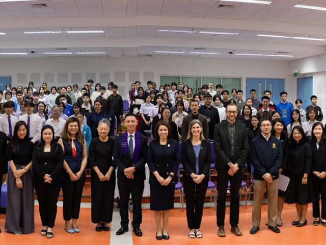 คณะศิลปศาสตร์ร่วมต้อนรับผู้แทนจากสถานเอกอัครราชทูตฝรั่งเศส โครงการเสริมสร้างความร่วมมือด้านวัฒนธรรมและภาษา