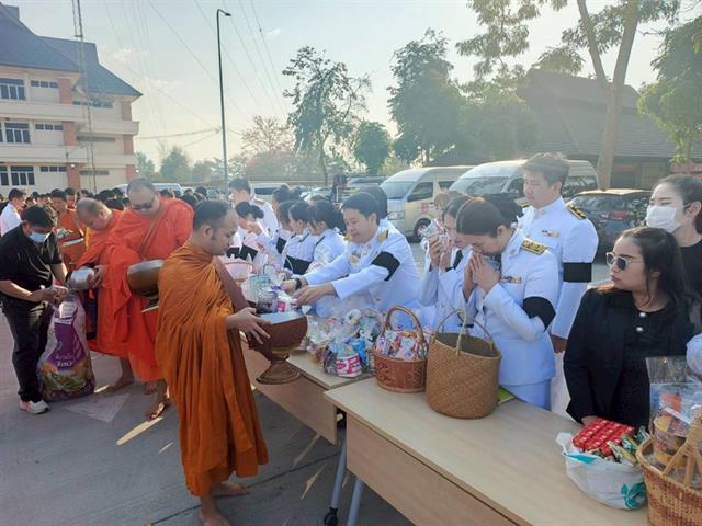 วิทยาเขตเชียงราย ร่วมพิธีบำเพ็ญกุศลสตมวาร 100 วัน 