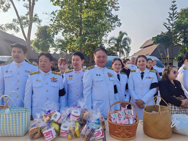 วิทยาเขตเชียงราย ร่วมพิธีบำเพ็ญกุศลสตมวาร 100 วัน 