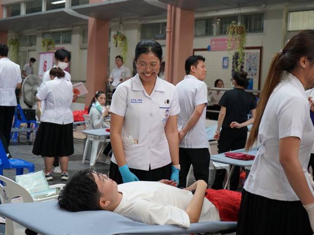 บริจาคโลหิต เนื่องในวาระครบ 100 วัน สตมวาร แห่งการเสด็จสวรรคต