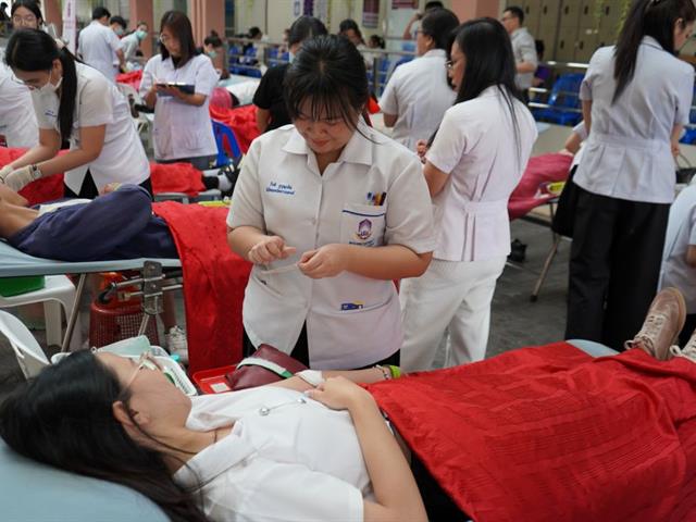 บริจาคโลหิต เนื่องในวาระครบ 100 วัน สตมวาร แห่งการเสด็จสวรรคต