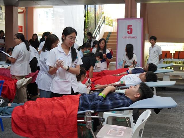 บริจาคโลหิต เนื่องในวาระครบ 100 วัน สตมวาร แห่งการเสด็จสวรรคต