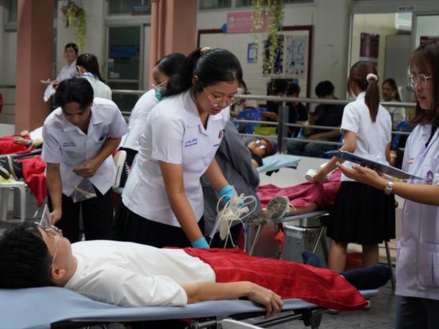 บริจาคโลหิต เนื่องในวาระครบ 100 วัน สตมวาร แห่งการเสด็จสวรรคต