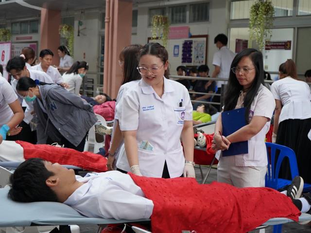 บริจาคโลหิต เนื่องในวาระครบ 100 วัน สตมวาร แห่งการเสด็จสวรรคต