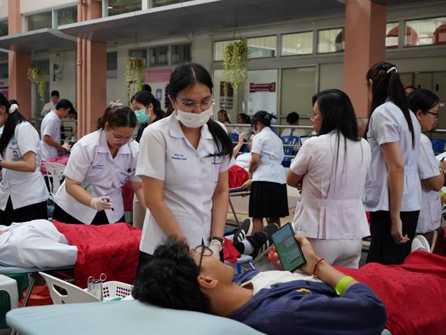 บริจาคโลหิต เนื่องในวาระครบ 100 วัน สตมวาร แห่งการเสด็จสวรรคต