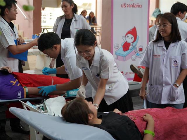 บริจาคโลหิต เนื่องในวาระครบ 100 วัน สตมวาร แห่งการเสด็จสวรรคต