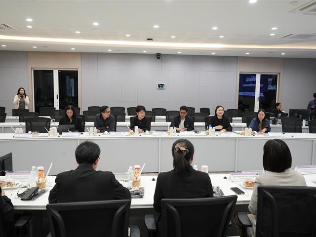 เสริมสร้างความร่วมมือกับคณะดูงานจากมหาวิทยาลัยนวมินทราธิราช