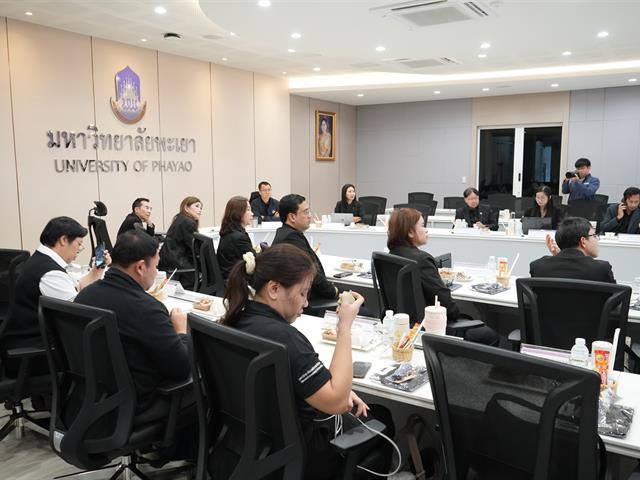 เสริมสร้างความร่วมมือกับคณะดูงานจากมหาวิทยาลัยนวมินทราธิราช