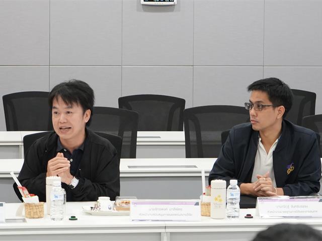 เสริมสร้างความร่วมมือกับคณะดูงานจากมหาวิทยาลัยนวมินทราธิราช