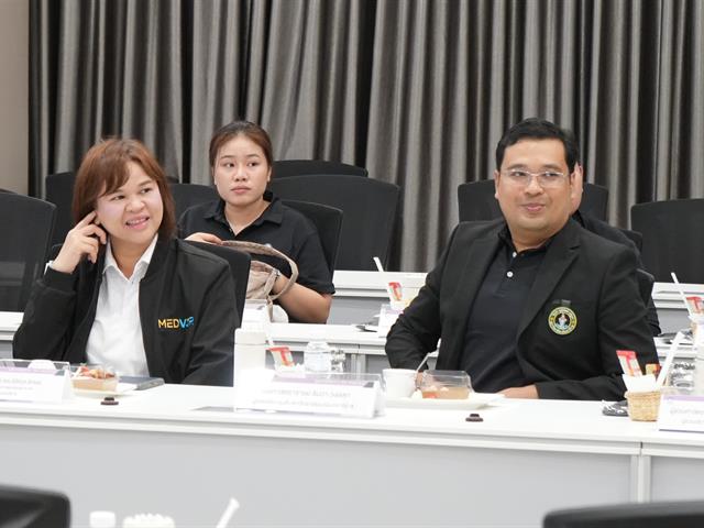 เสริมสร้างความร่วมมือกับคณะดูงานจากมหาวิทยาลัยนวมินทราธิราช