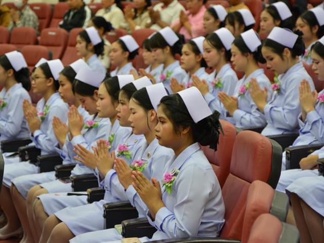 พิธีสำเร็จการศึกษานิสิตพยาบาลศาสตร์ ประจำปีการศึกษา 2568