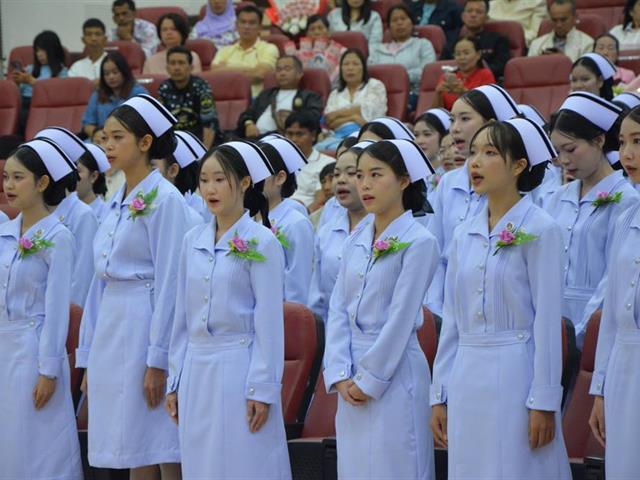 พิธีสำเร็จการศึกษานิสิตพยาบาลศาสตร์ ประจำปีการศึกษา 2568