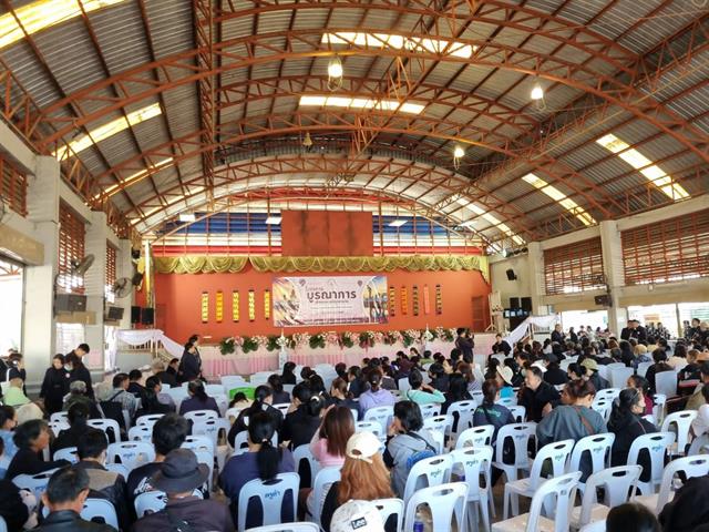 กองกิจการนิสิต ร่วม ออกหน่วยเคลื่อนที่บริการประชาชน ณ เทศบาลตำบลแม่กา 