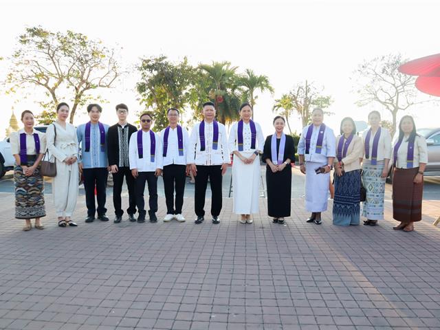 School of Education won the First Runner-Up Award in the Traditional Khao Lam Roasting Competition at the 2026 “Tan Khao Mai Sai Bat Luang” Cultural Event