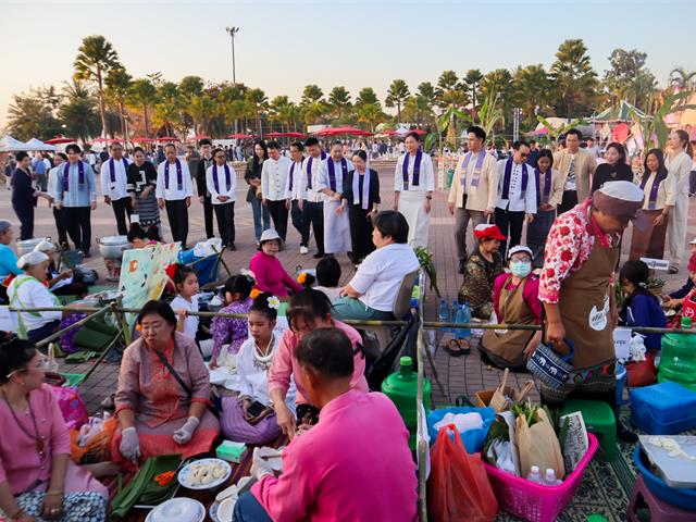 School of Education won the First Runner-Up Award in the Traditional Khao Lam Roasting Competition at the 2026 “Tan Khao Mai Sai Bat Luang” Cultural Event