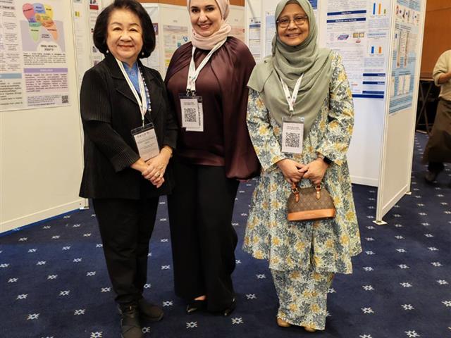 ศาสตราจารย์ ทันตแพทย์หญิง ดร.พัชราวรรณ ศรีศิลปนันทน์ คณบดีคณะทันตแพทยศาสตร์ มหาวิทยาลัยพะเยา เข้าร่วมการประชุมวิชาการนานาชาติ ณ กรุงกัวลาลัมเปอร์ 