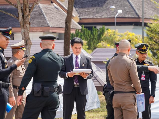 ม.พะเยา ต้อนรับคณะสำรวจพื้นที่ ประชุมเตรียมงานพิธีพระราชทานปริญญาบัตร ประจำปีการศึกษา 2567