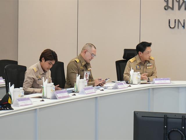 ม.พะเยา ต้อนรับคณะสำรวจพื้นที่ ประชุมเตรียมงานพิธีพระราชทานปริญญาบัตร ประจำปีการศึกษา 2567