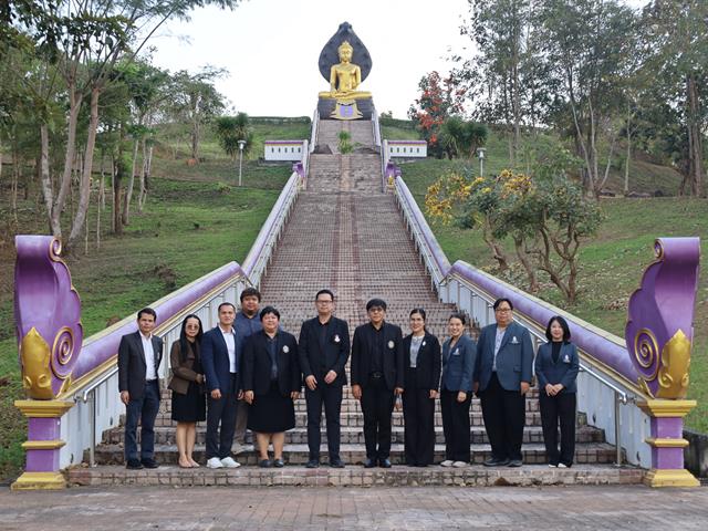 คณะเภสัชศาสตร์ ม.พะเยา ต้อนรับคณะผู้บริหารวิทยาลัยนอร์ทเทิร์น ศึกษาดูงานด้านการบริหารจัดการและหลักสูตร