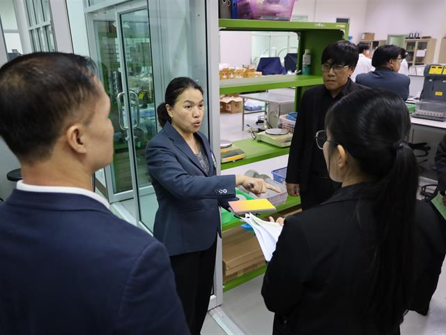 คณะเภสัชศาสตร์ ม.พะเยา ต้อนรับคณะผู้บริหารวิทยาลัยนอร์ทเทิร์น ศึกษาดูงานด้านการบริหารจัดการและหลักสูตร