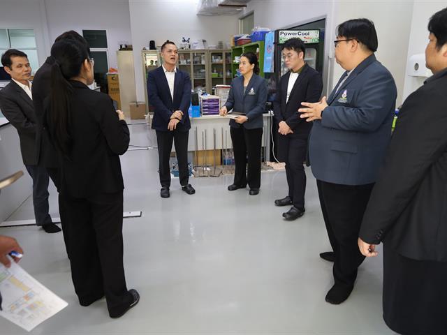 คณะเภสัชศาสตร์ ม.พะเยา ต้อนรับคณะผู้บริหารวิทยาลัยนอร์ทเทิร์น ศึกษาดูงานด้านการบริหารจัดการและหลักสูตร