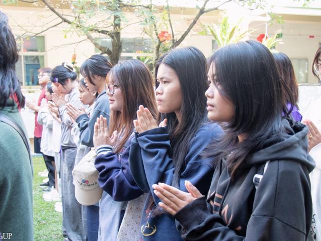 คณะศิลปศาสตร์จัดพิธีสักการะสิ่งศักดิ์สิทธิ์ เนื่องในโอกาสวันตรุษจีน 2569