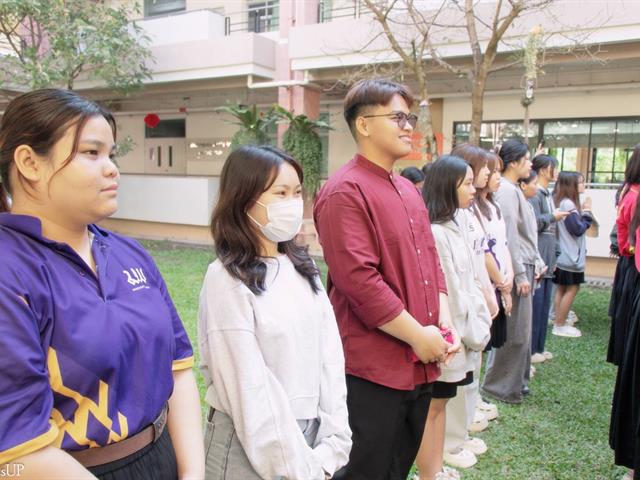 คณะศิลปศาสตร์จัดพิธีสักการะสิ่งศักดิ์สิทธิ์ เนื่องในโอกาสวันตรุษจีน 2569