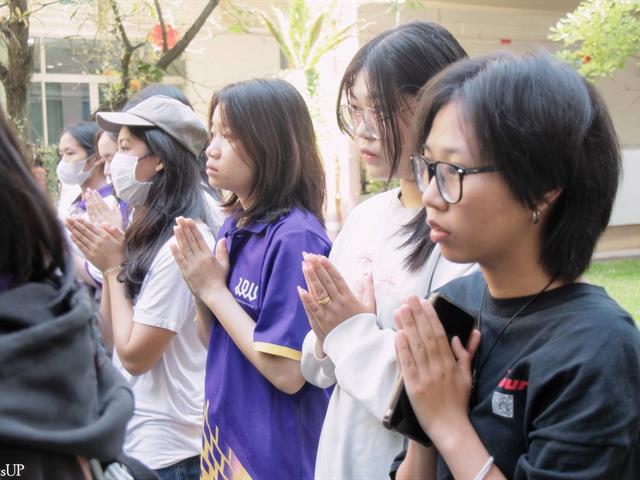 คณะศิลปศาสตร์จัดพิธีสักการะสิ่งศักดิ์สิทธิ์ เนื่องในโอกาสวันตรุษจีน 2569