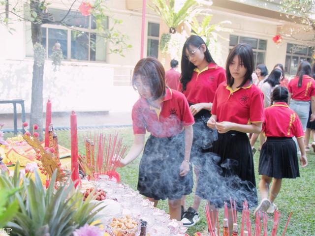 คณะศิลปศาสตร์จัดพิธีสักการะสิ่งศักดิ์สิทธิ์ เนื่องในโอกาสวันตรุษจีน 2569