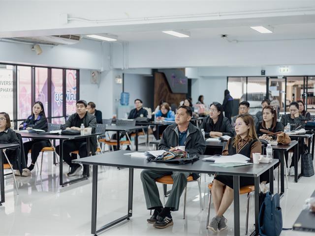 ระหว่างวันที่ 17 – 20 กุมภาพันธ์ 2569 มหาวิทยาลัยพะเยา โดย ศูนย์ประสานงาน อพ.สธ.-มหาวิทยาลัยพะเยา จัดกิจกรรม “การฝึกอบรมปฏิบัติการงานฐานทรัพยากรท้องถิ่น หลักสูตร 6 งาน ฐานทรัพยากรท้องถิ่น รุ่นที่ 1/2569” ณ ห้อง UP Space สถาบันนวัตกรรมและถ่ายทอดเทคโนโลยี อาคาร 99 ปี พระอุบาลีคุณูปมาจารย์ (ปวง ธมฺมปญฺโญ) มหาวิทยาลัยพะเยา