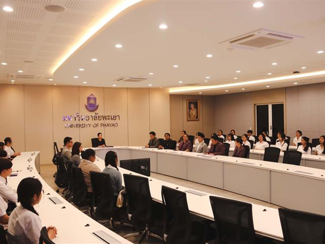 งานทุนการศึกษา กองกิจการนิสิต  มหาวิทยาลัยพะเยา จัดพิธีมอบทุนการศึกษาประจำปีการศึกษา 2568